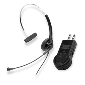 Chameleon 2332 ConvertibleTelephone Headset & ACD/PBX Two Prong Amplifier Combo