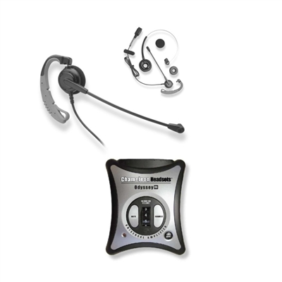 Chameleon 2337 Convertible Telephone Headset & Amplifier Combo