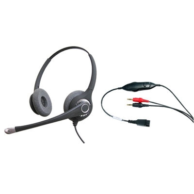 Chameleon 2022 FLEX Noise Canceling Headset - 3.5mm PC SoundCard