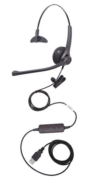 Chameleon 2014 Lite Weight Single Ear USB Headset