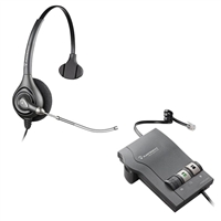 Plantronics HW251 SupraPlus Headset w/ Voice Tube - M22 Vista Amplifier Bundle