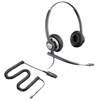 Plantronics HW720 EncorePro Headset w/ Noise Canceling Mic - 26716-01 Amplifier/Cisco Direct Connect Cable Bundle