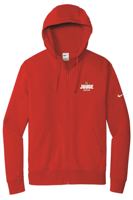 D1-Nike Club Fleece Full Zip Hoodie