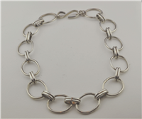 Handcrafted sterling silver chain