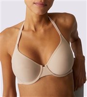 Nude Full Cup Bra with smooth seamless cups and multi-position straps.
