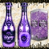 Champagne Pip'n Glass Hand Pipe | Purple