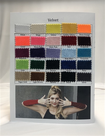 Color Card (Velvet)