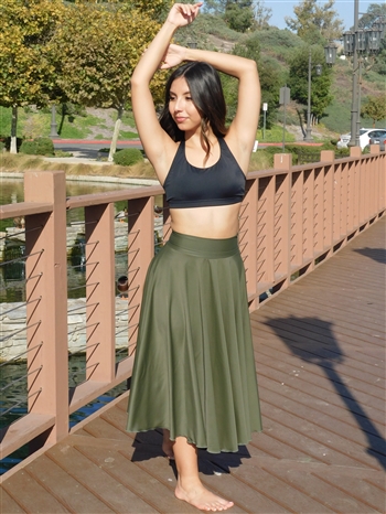 Extra Long Circle Skirt (Lace)