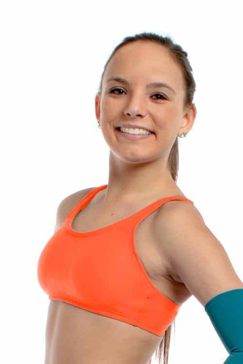 Dance Sports Bra (LY) THIS FABRIC IS NO LONGER AVAILABLE