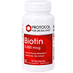 Biotin 5,000 mcg 90 ct.