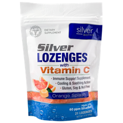 Silver Lozenges with Vitamin C