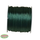 1mm forest green Satin Bead Cording