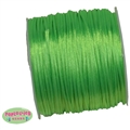 1mm lime green Satin Bead Cording