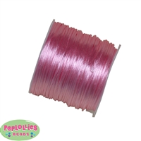 1mm Pink Satin Bead Cording