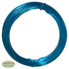 1mm cyan blue aluminum beading wire