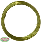 1mm lime green aluminum beading wire