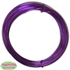 1mm Purple aluminum beading wire 18 Gauge