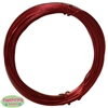 1mm red aluminum beading wire