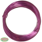 1mm Rose Pink aluminum beading wire