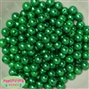 10mm Green Acrylic Faux Pearl Beads 475pc