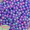 10mm Jewel Tone Ombre Faux Pearl Beads sold in packages of 50 beads