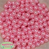 10mm Light Pink Faux Pearl Beads sold in packages of 50 beads