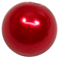 10mm Red Faux Pearl Beads sold individually