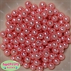 10mm Shell Pink Faux Pearl Beads sold in packages of 50 beads