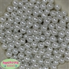 10mm White Faux Pearl Beads sold in packages of 50 beads