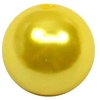 10mm Yellow Pearl Bead