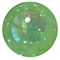 12mm Spring Green AB Finish Clear Acrylic Bubblegum Bead
