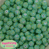 12mm Ocean Ombre Berry Bubblegum Beads