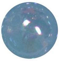 12mm Acrylic baby blue bubble Bead