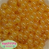 12mm Acrylic Gold Bubble Bubblegum Beads 200pc