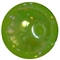 12mm Acrylic Lime Green bubble Bead