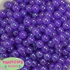 12mm Acrylic Purple Bubble Bubblegum Beads 200pc