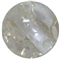 12mm Acrylic White Clear Marble Bead