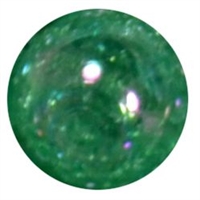 12mm Acrylic Emerald Green Crackle Bubblegum Beads sold by the bead