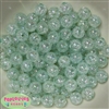12mm bulk Mint Crackle Beads 200 pc