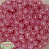 12mm Pink Crackle Beads sold in packages of 50 beads