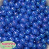 12mm bulk Royal blue Crackle Beads 200 pc