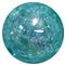12mm Acrylic Turquoise Crackle Bubblegum Beads sold by the bead