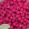 12mm Hot Pink Acrylic Cube Bubblegum Beads