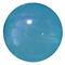 12mm Acrylic Cyan blue Frost Bubblegum Bead