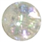 12mm Clear Glitter Bead