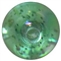 12mm Turquoise Glitter Bubblegum Beads