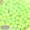 12mm Glow in the Dark Acrylic Bubblegum Beads