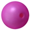 12mm matte Hot Pink acrylic faux pearl bead sold by the bead
