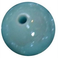 12mm Baby Blue AB Finish Miracle Acrylic Bubblegum Bead