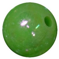 12mm Lime AB Finish Miracle Acrylic Bubblegum Beads